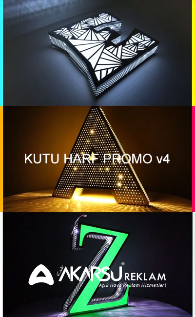 Akarsu Reklam Kutu Harf Promo v4 (2019)